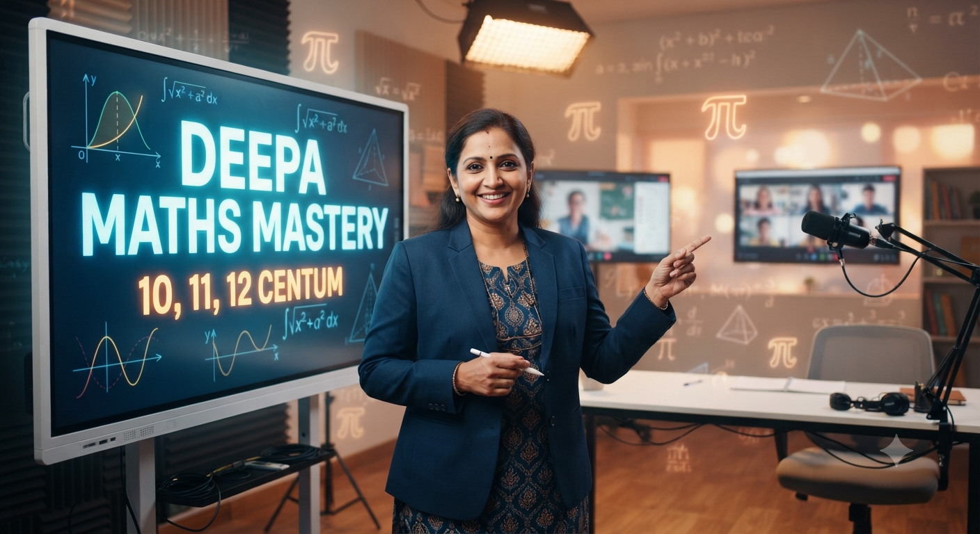 Deepa Maths Online & Home Tuition Banner 1